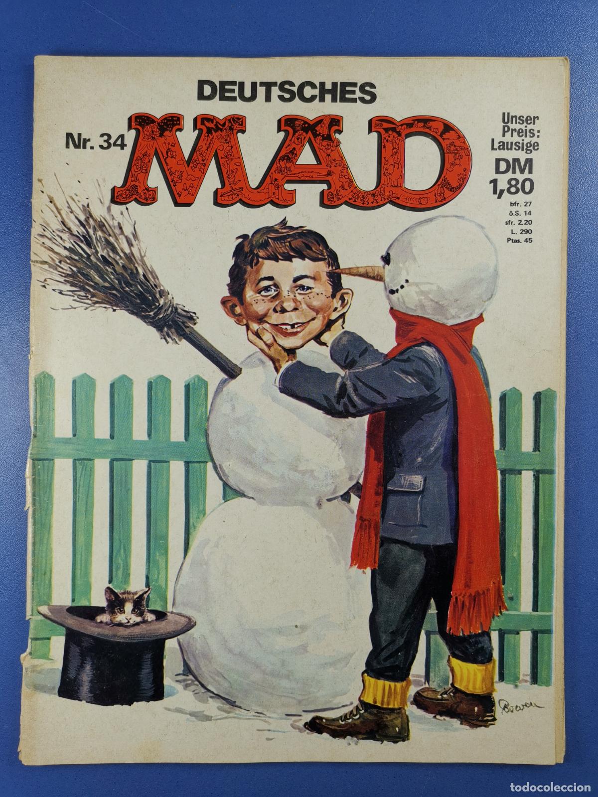 Comics: MAD - EN ALEMAN / DEUTSCH - N&ordm; 34 - DEUTSCHES