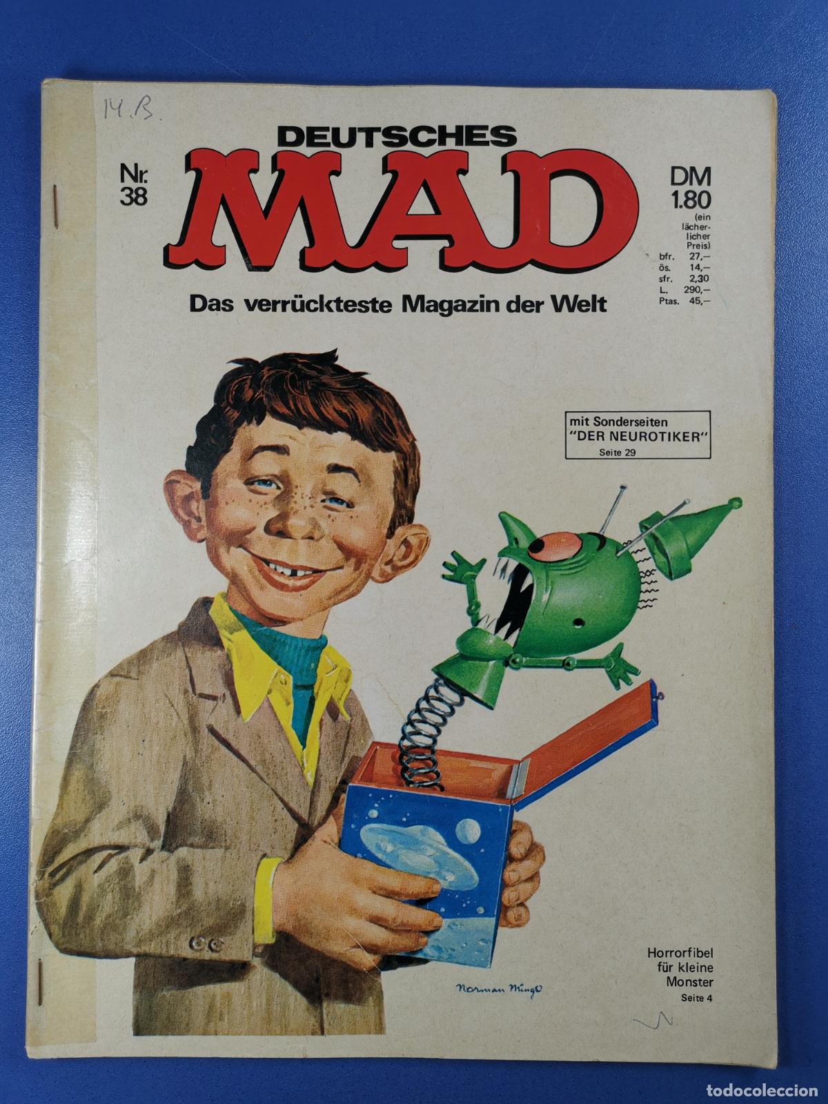 Comics: MAD - EN ALEMAN / DEUTSCH - N&ordm; 38 - DEUTSCHES
