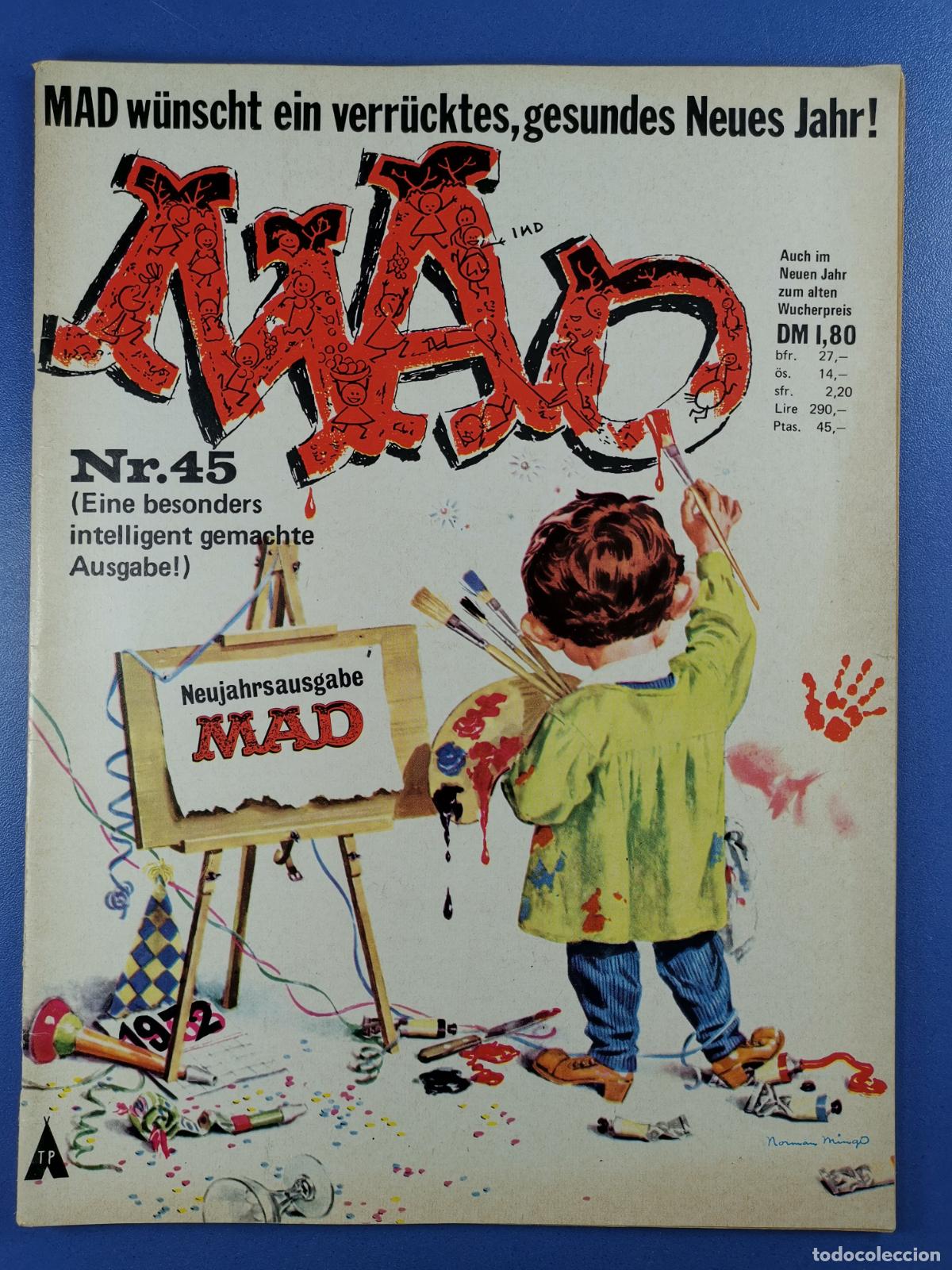 Comics : MAD - EN ALEMAN / DEUTSCH - N&ordm; 45 - DEUTSCHES