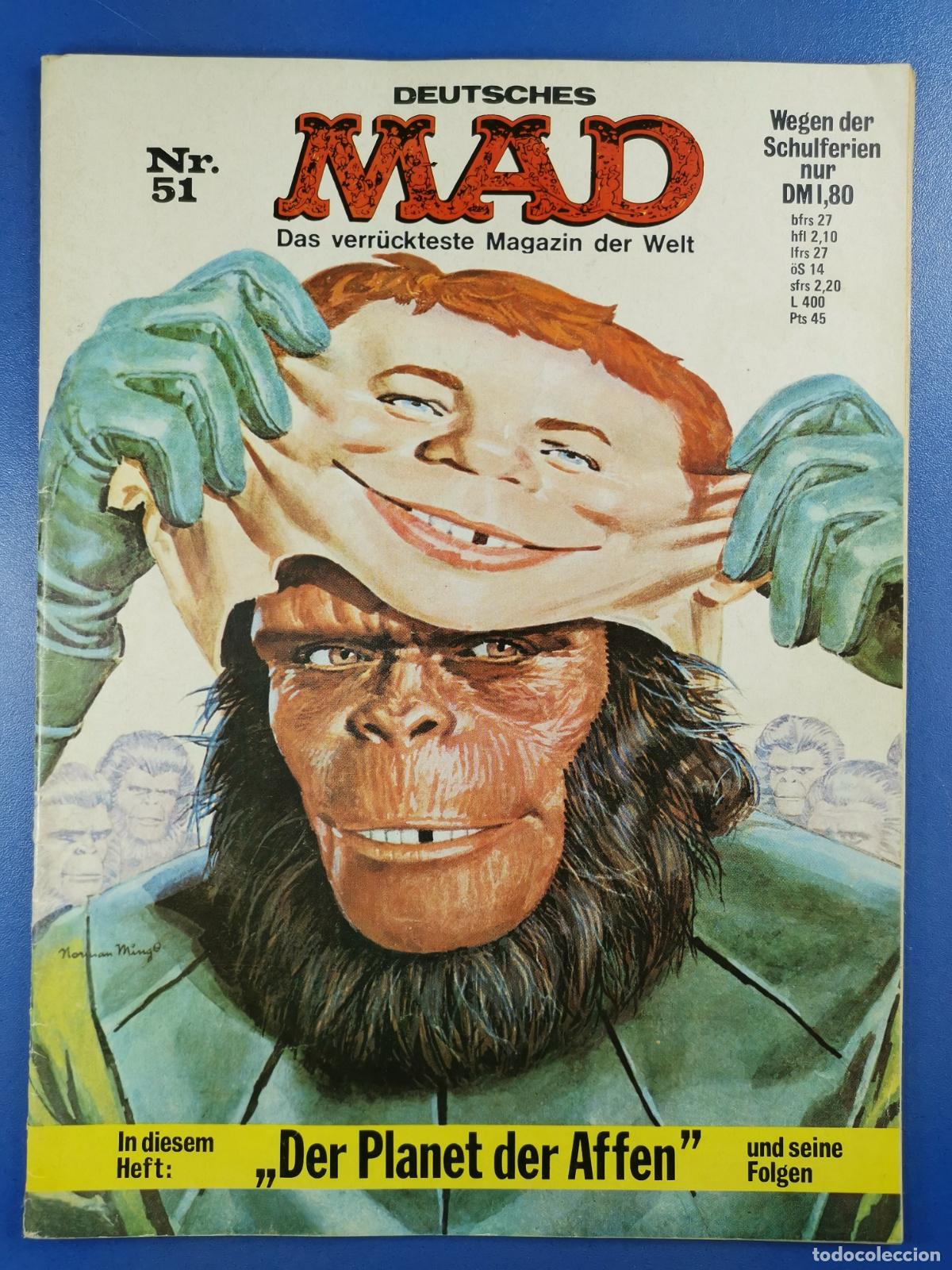 Comics : MAD - EN ALEMAN / DEUTSCH - N&ordm; 51 - DEUTSCHES