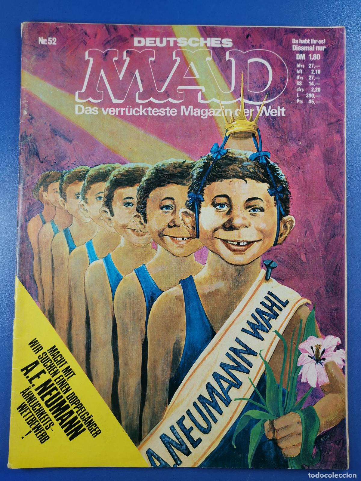 Comics : MAD - EN ALEMAN / DEUTSCH - N&ordm; 52 - DEUTSCHES