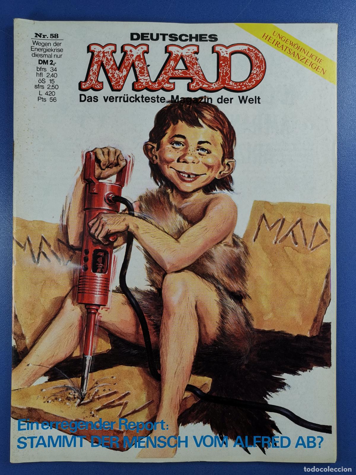 Comics : MAD - EN ALEMAN / DEUTSCH - N&ordm; 58 - DEUTSCHES