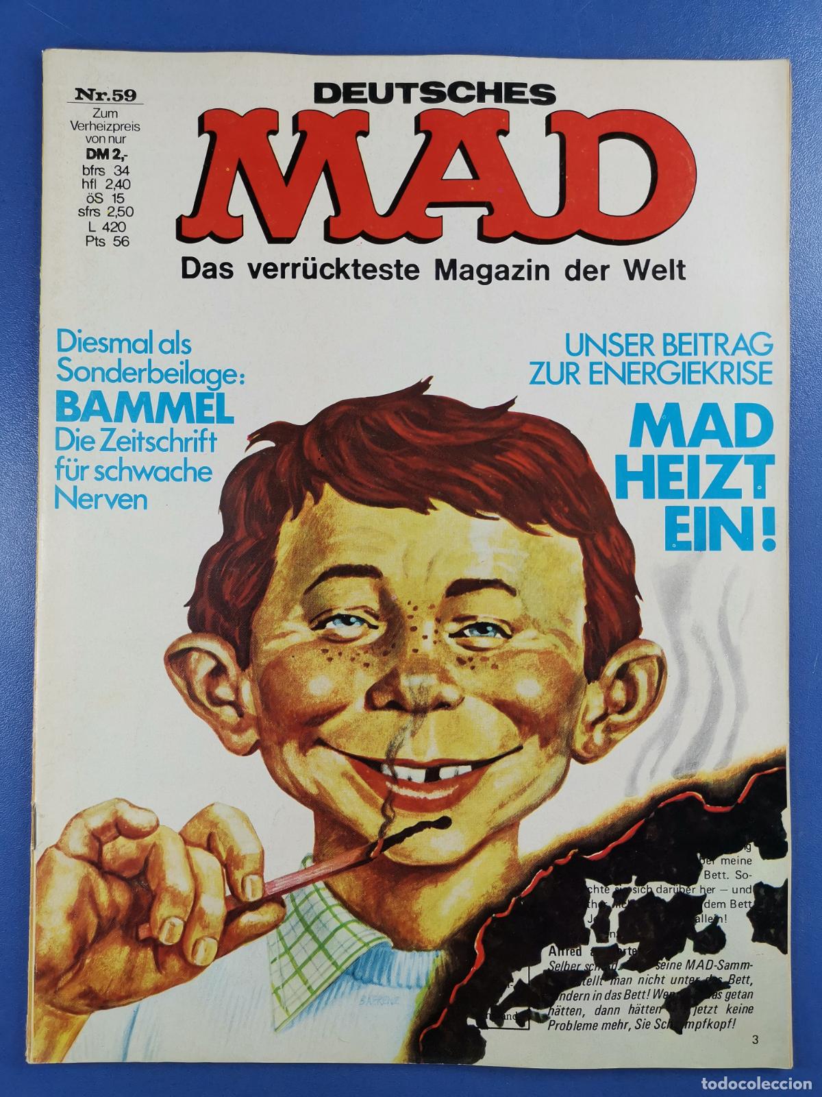 Comics : MAD - EN ALEMAN / DEUTSCH - N&ordm; 59 - DEUTSCHES