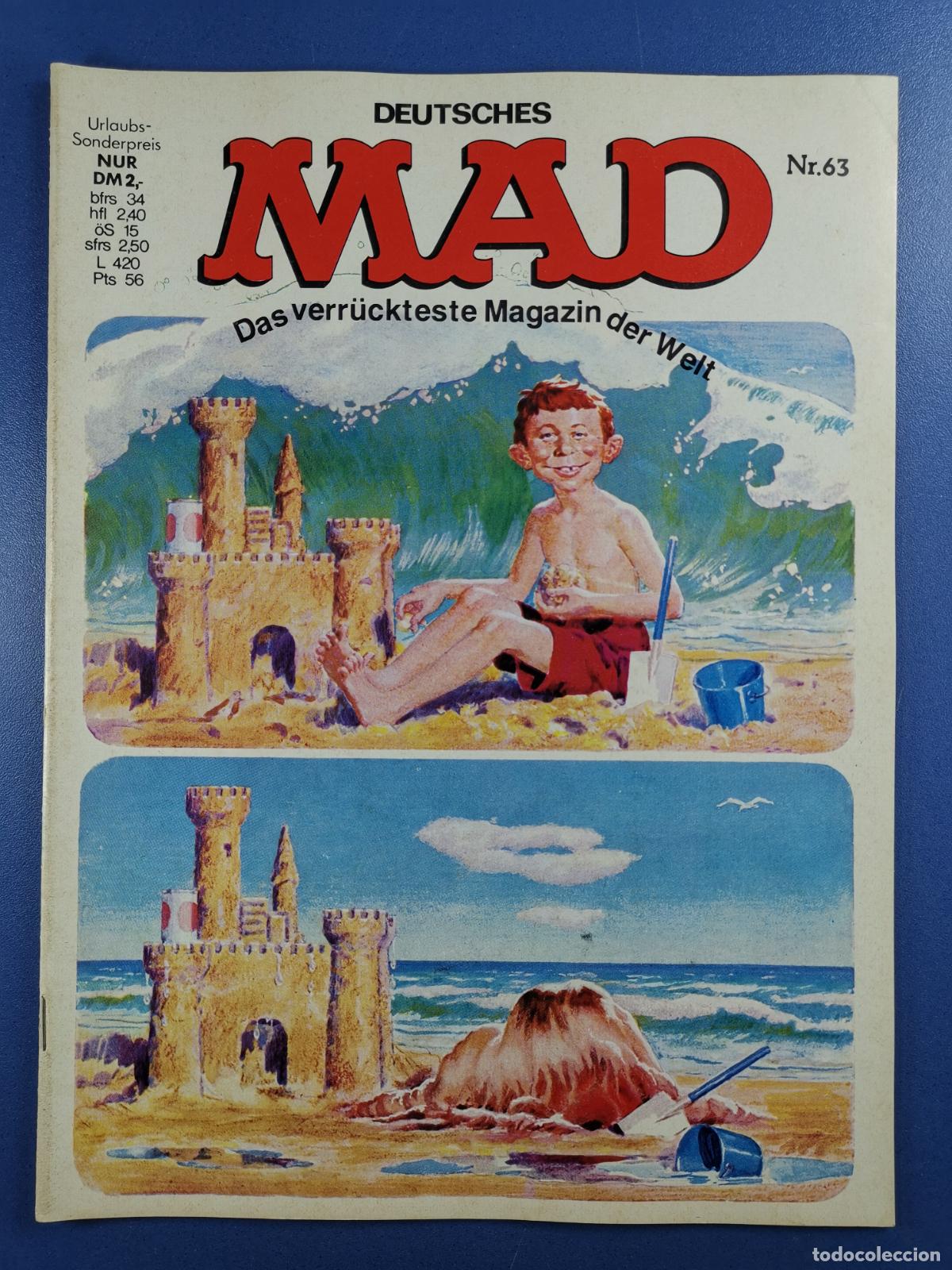 Comics : MAD - EN ALEMAN / DEUTSCH - N&ordm; 63 - DEUTSCHES