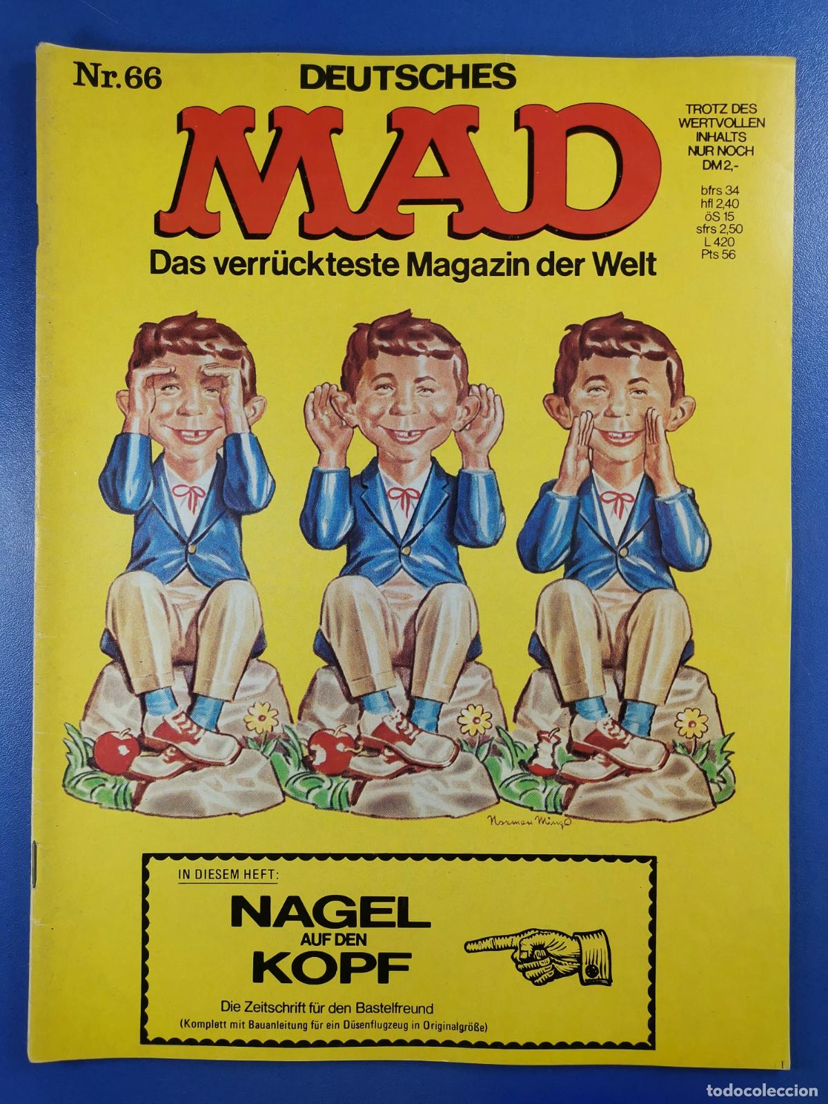 Comics : MAD - EN ALEMAN / DEUTSCH - N&ordm; 66 - DEUTSCHES