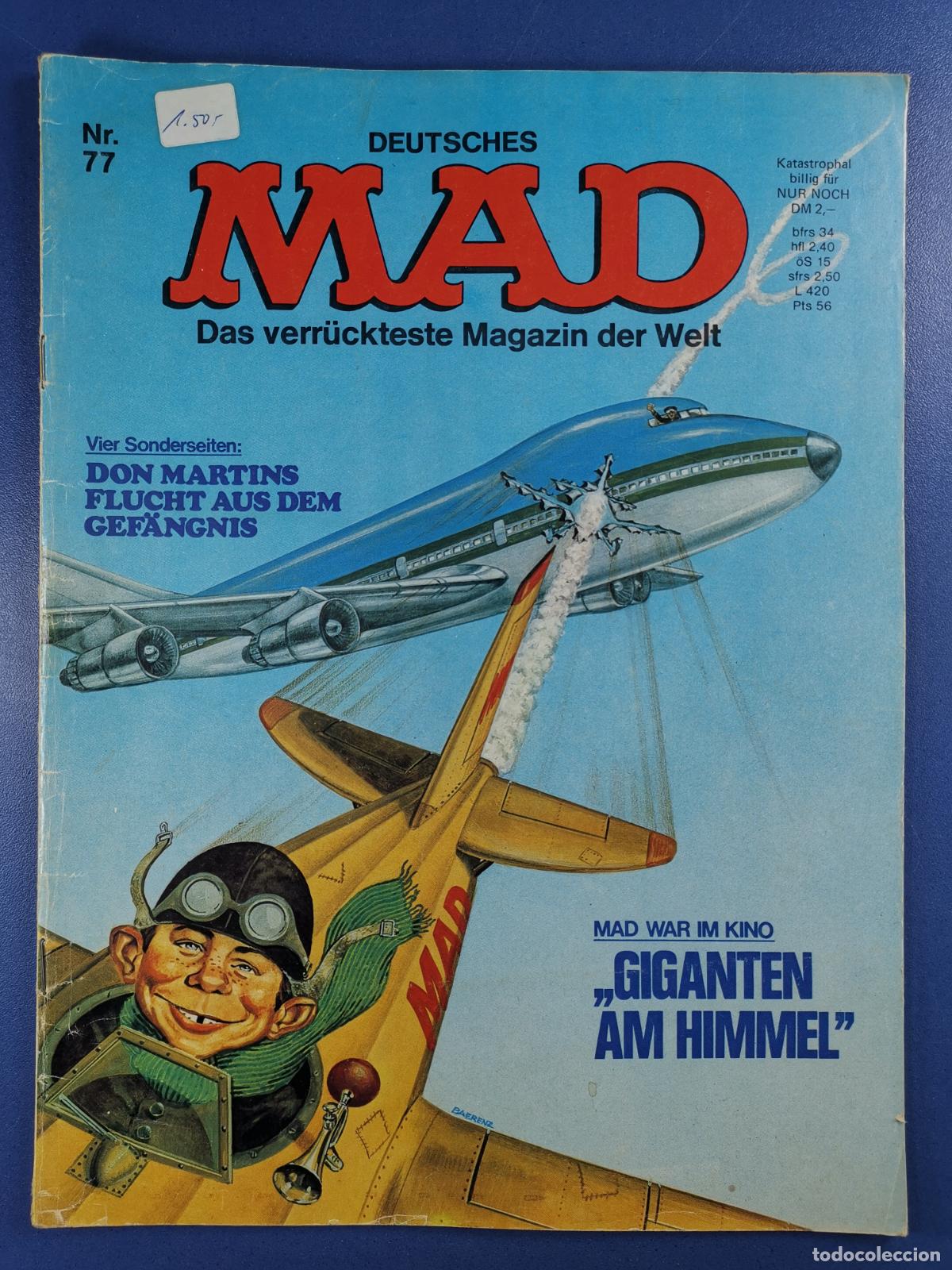 Comics : MAD - EN ALEMAN / DEUTSCH - N&ordm; 77 - DEUTSCHES
