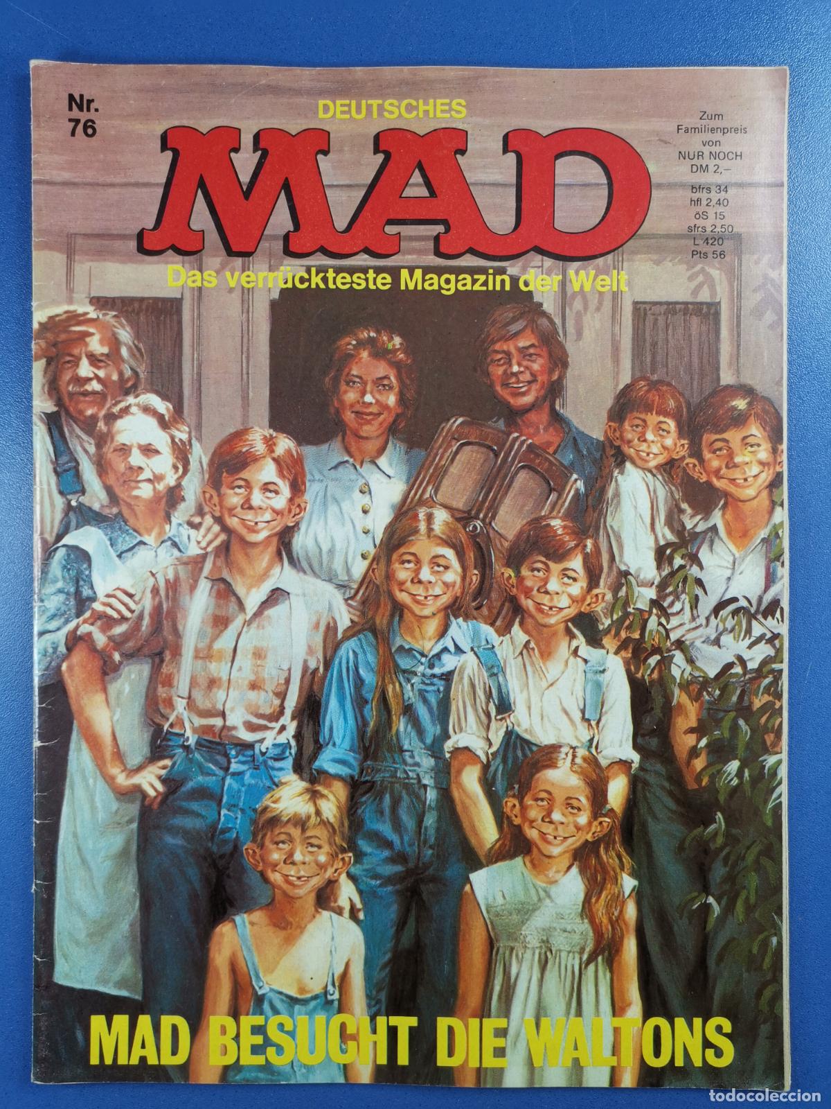 Comics : MAD - EN ALEMAN / DEUTSCH - N&ordm; 76 - DEUTSCHES