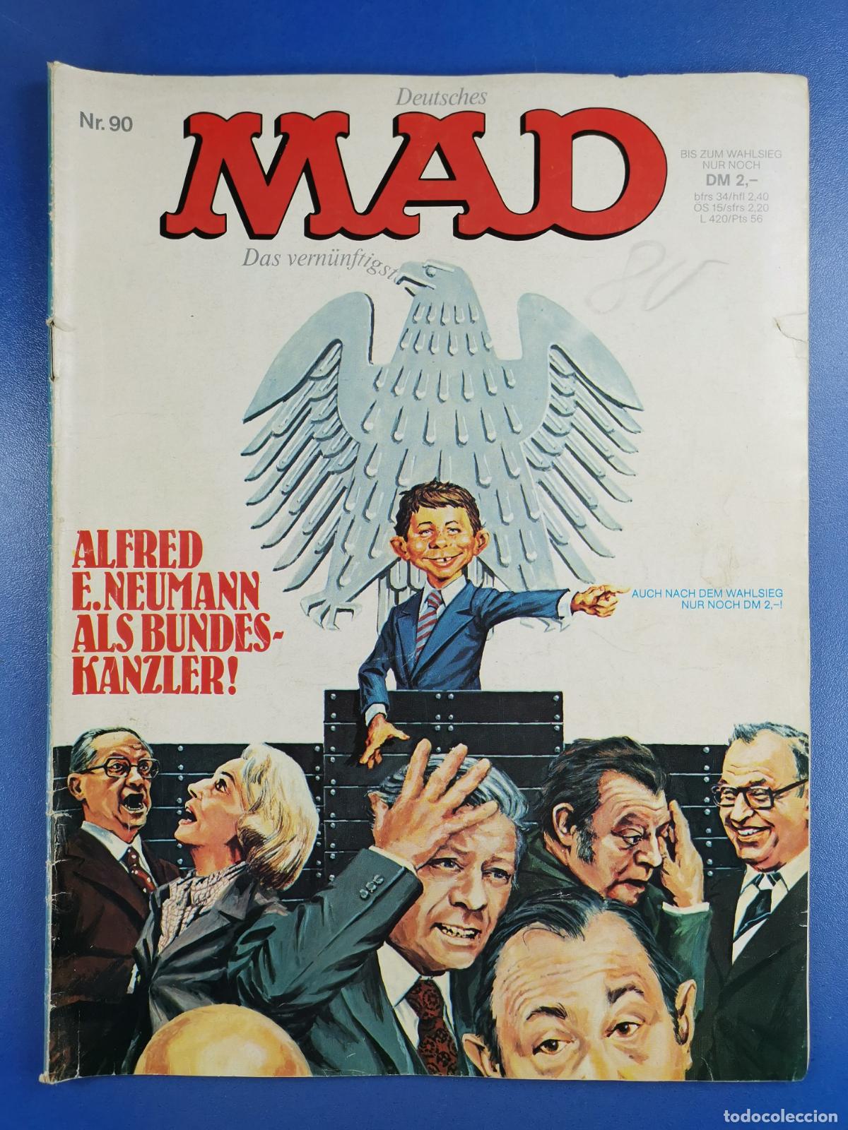 Comics: MAD - EN ALEMAN / DEUTSCH - N&ordm; 90 - DEUTSCHES