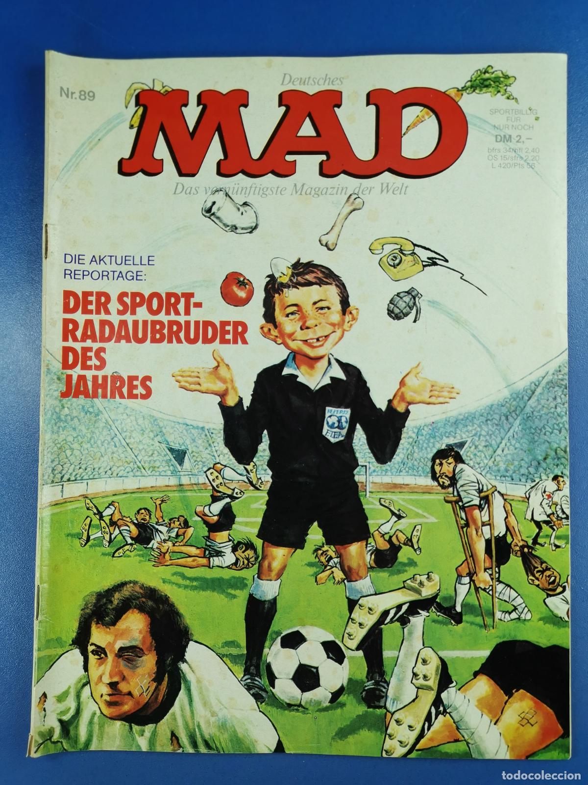 Comics: MAD - EN ALEMAN / DEUTSCH - N&ordm; 89 - DEUTSCHES