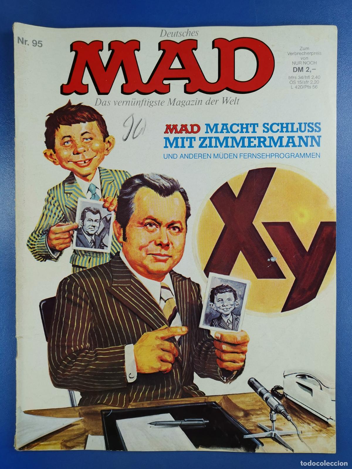Comics: MAD - EN ALEMAN / DEUTSCH - N&ordm; 95 - DEUTSCHES