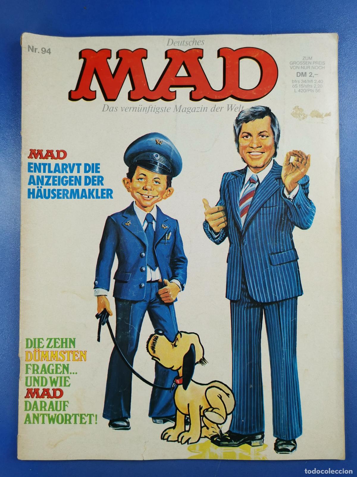 Comics: MAD - EN ALEMAN / DEUTSCH - N&ordm; 94 - DEUTSCHES