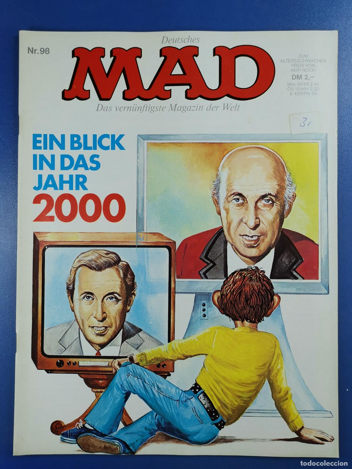 Comics: MAD - EN ALEMAN / DEUTSCH - N&ordm; 98 - DEUTSCHES