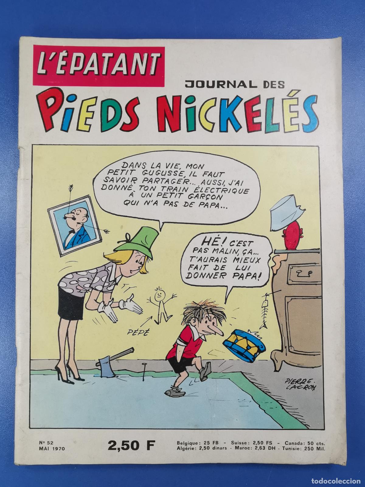 Comics: L'&Eacute;PATANT - PIEDS NICKEL&Eacute;S - n&ordm; 52 - 1970 - Pierre Lacroix - Franc&eacute;s