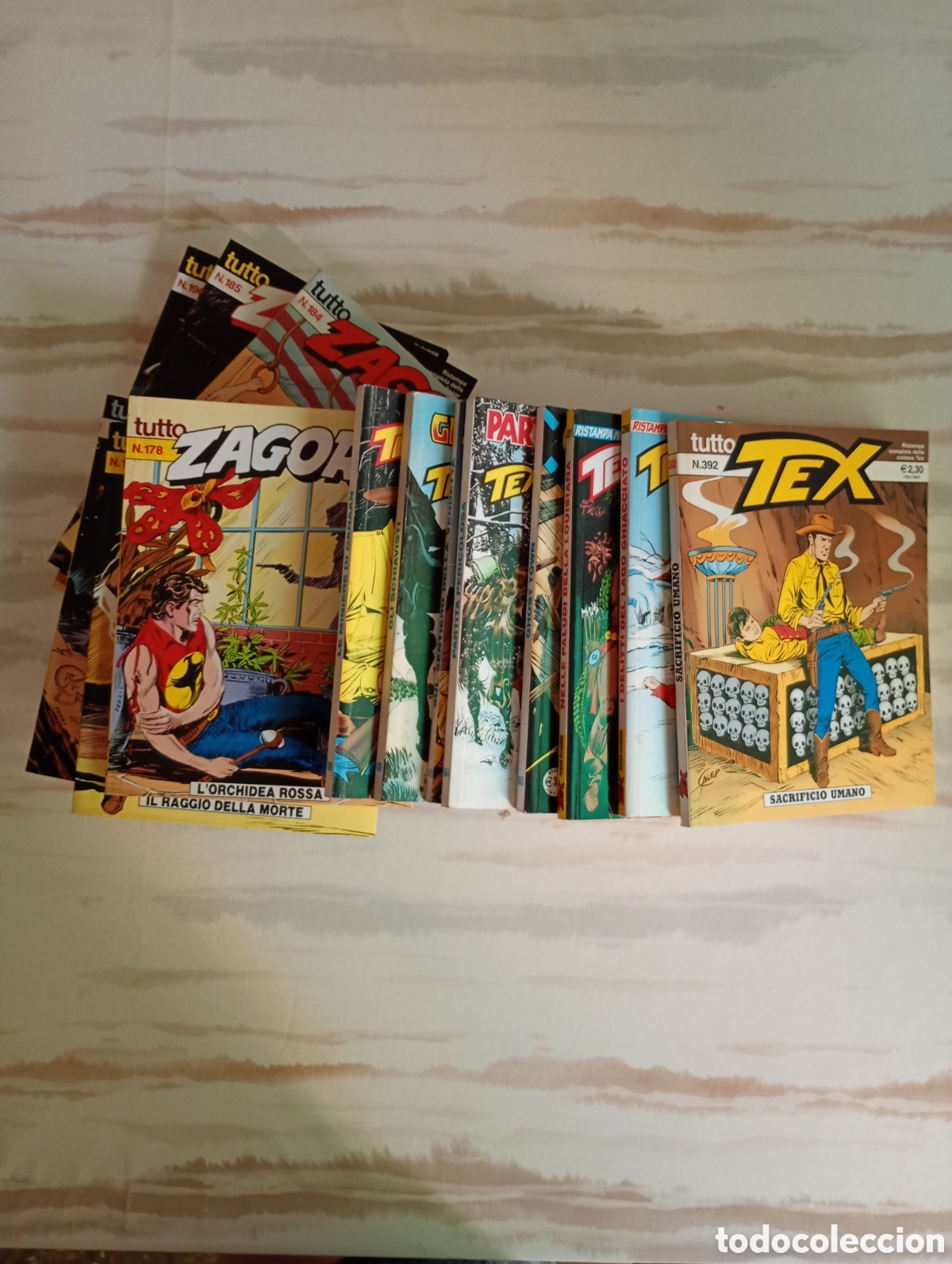 C&oacute;mics: TEX Y ZAGOR 15 TOMOS FUMETTI