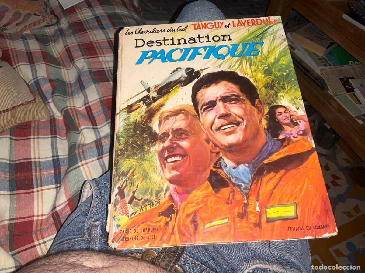 C&oacute;mics: TANGUY ET LAVERDURE: DESTINATION PACIFIQUE, DE CHARLIER Y JIJ&Eacute; lombard 1969