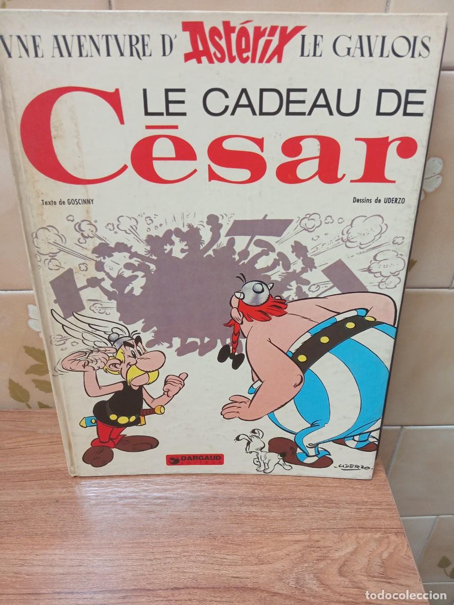 C&oacute;mics: ASTERIX - LE CADEAU DE CESAR - DARGAUD - 1974- TEXTO EN FRANCES
