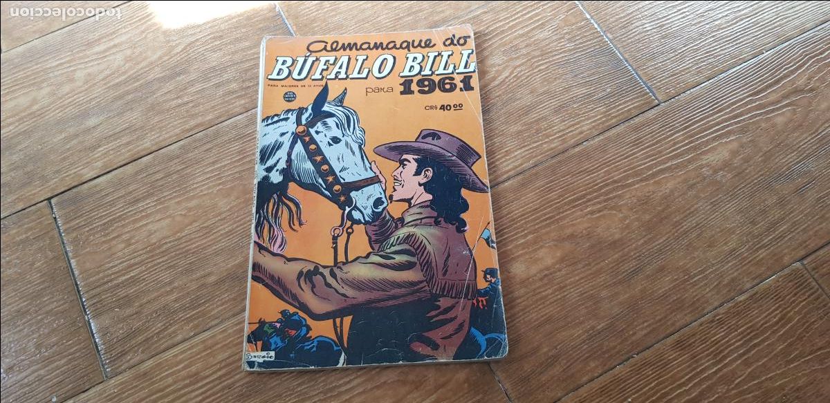 Comics : ALMANAQUE DO BUFALO BILL 1961 EDITORA RGE BRASIL PORTUGUES ORIGINAL