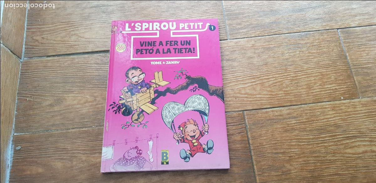 C&oacute;mics: L'SPIROU PETIT - N&ordm; 1 - VINE A FER UN PET&Oacute; A LA TIETA - EDICIONES B - EN CATALAN