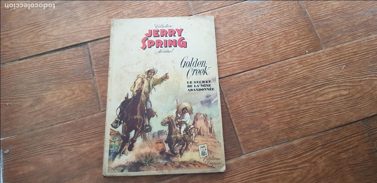 C&oacute;mics: GOLDEN CREEK - JERRY SPRING N&ordm; 1 - A&Ntilde;O 1955 - JIJ&Eacute;