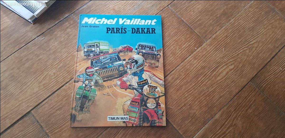 C&oacute;mics: Michel Vaillant / Par&iacute;s Dakar n.2 / Jean Graton / Timun Mas 1991 EN FRANCES