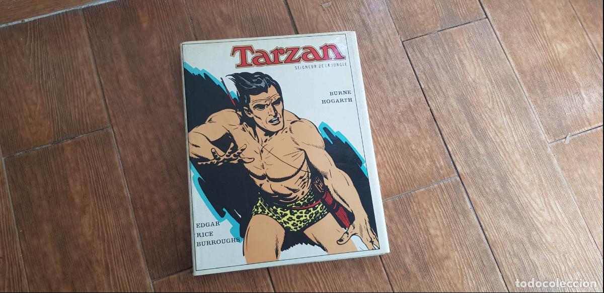 C&oacute;mics: TARZAN SEIGNEUR DE LA JUNGLE. BURNE HOGARTH - EDGAR RICE BURROUGHS. EDITIONS AZUR CLAUDE En franc&eacute;s