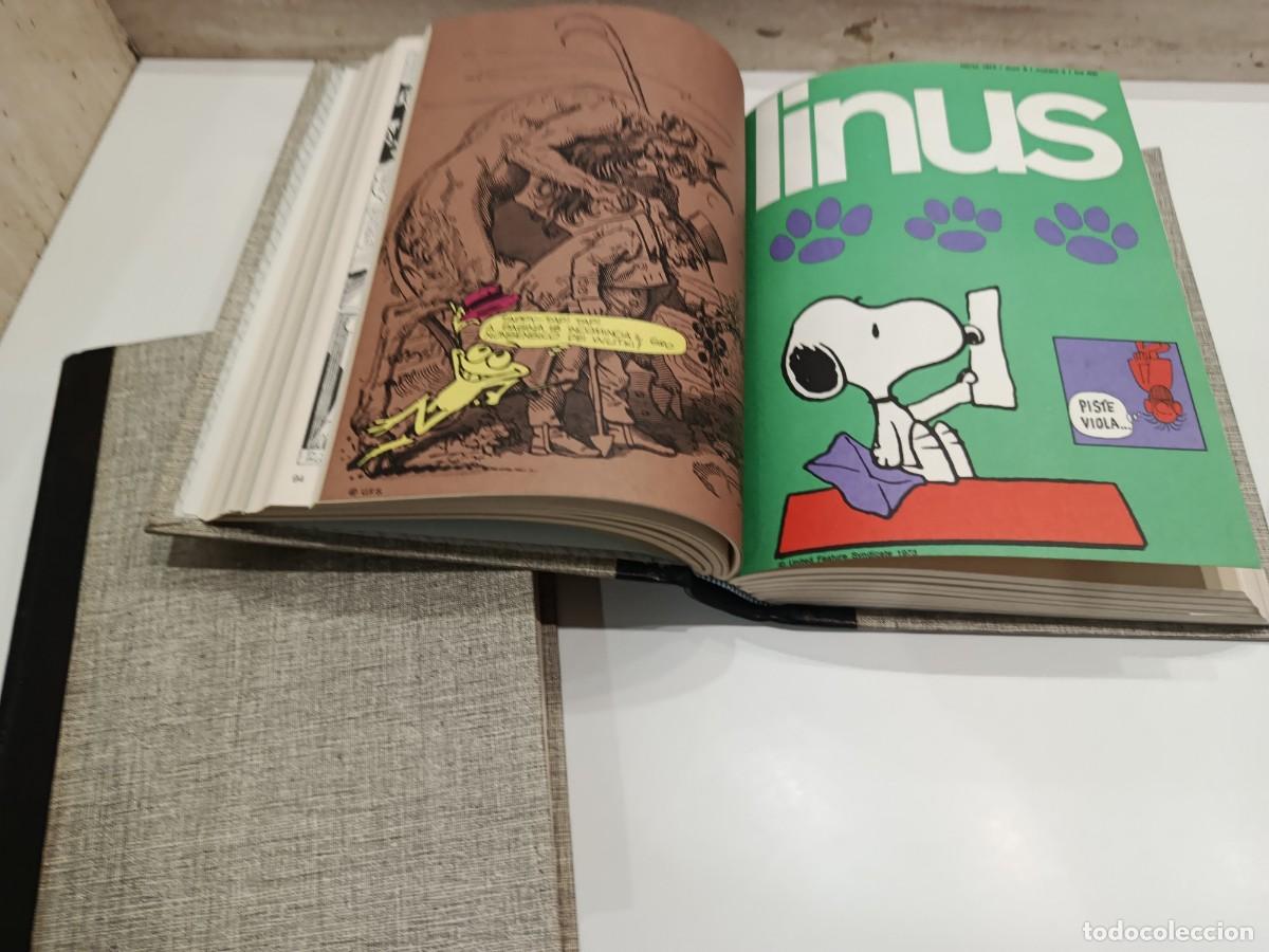 C&oacute;mics: LINUS - Ed. MILANO LIBRI 1973 - 12 NUMEROS A&Ntilde;O COMPLETO ENCUADERNADOS - LUJO