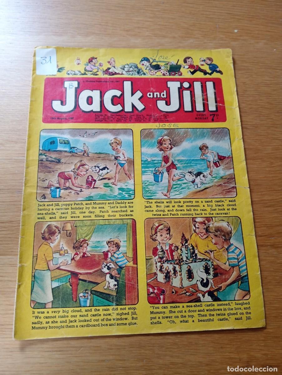 C&oacute;mics: EN INGL&Eacute;S. EDICI&Oacute;N ORIGINAL. JACK AND JILL N.&ordm; 286. GRAPA. FLEETWAY. 1967.
