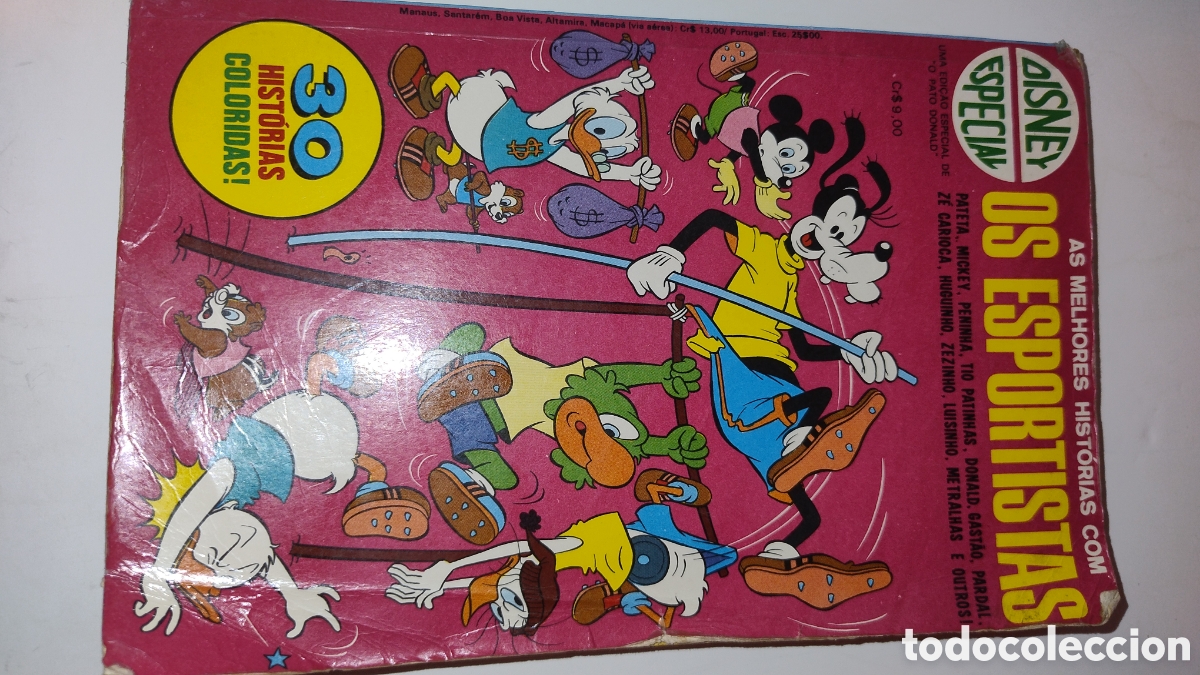 C&oacute;mics: Disney especial as melhores historias com esportistas