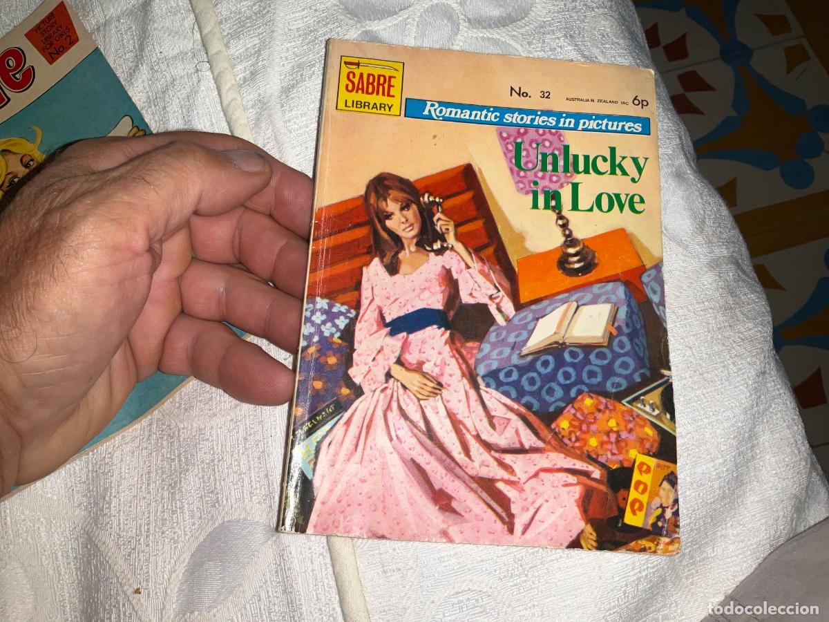 C&oacute;mics: Novela rom&aacute;ntica inglesa c&oacute;mic a&ntilde;os 70 sabre love story picture library