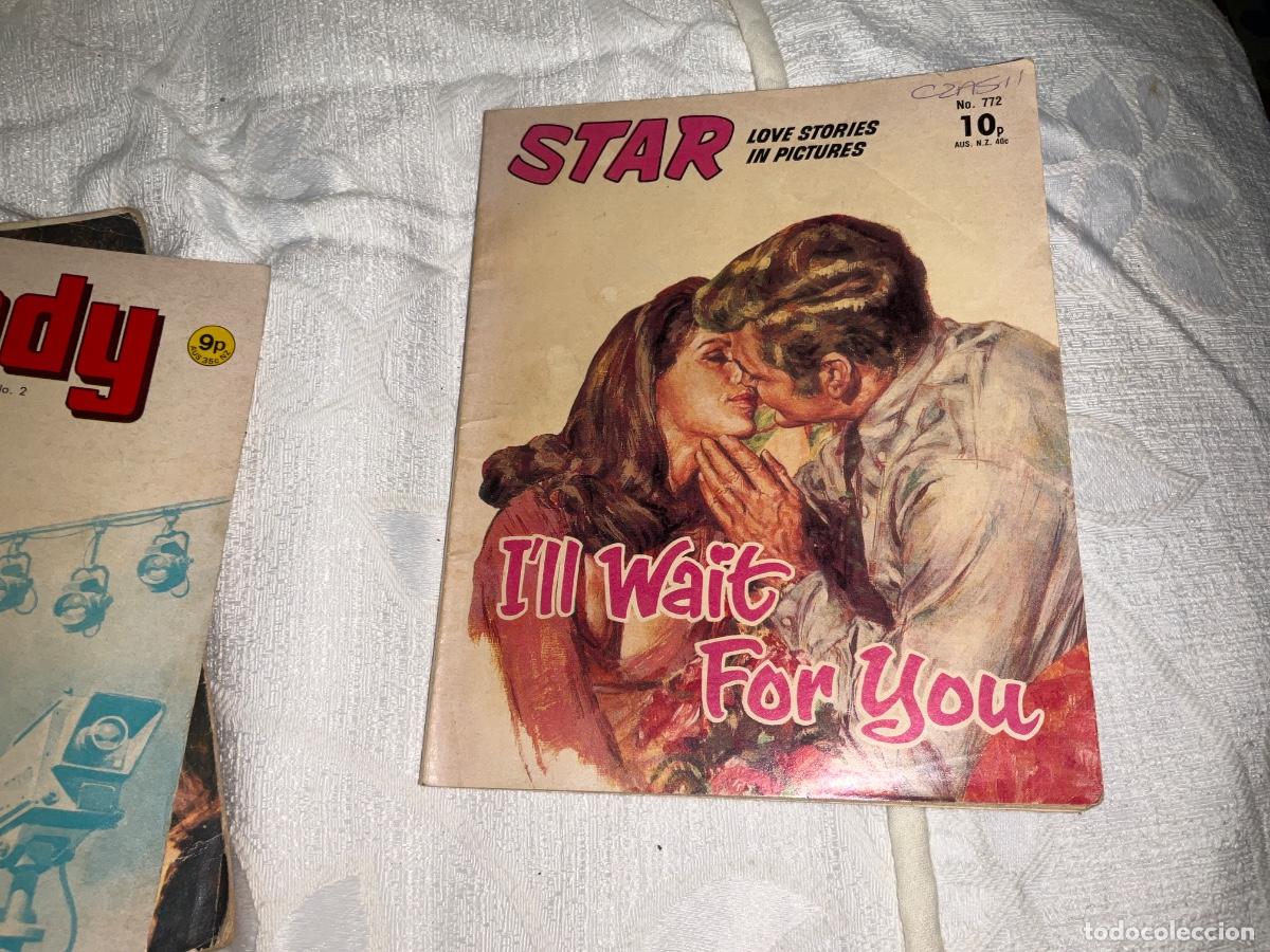 C&oacute;mics: Novela rom&aacute;ntica inglesa c&oacute;mic a&ntilde;os 70 star story picture library