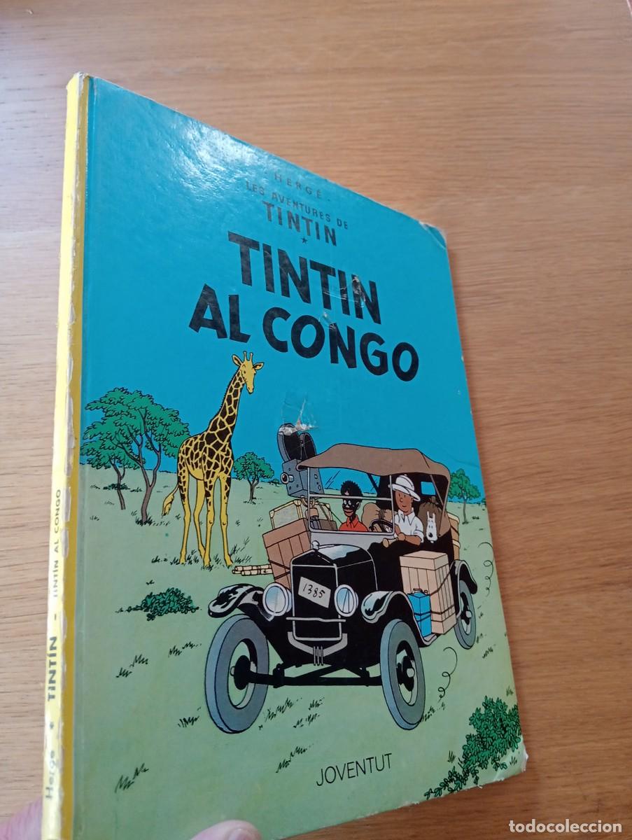 C&oacute;mics: CATAL&Aacute;N. LES AVENTURES DE TINT&Iacute;N N.&ordm; 20 (DE 23). TINT&Iacute;N AL CONGO. CARTON&Eacute;. ED. JUVENTUT. 1983.
