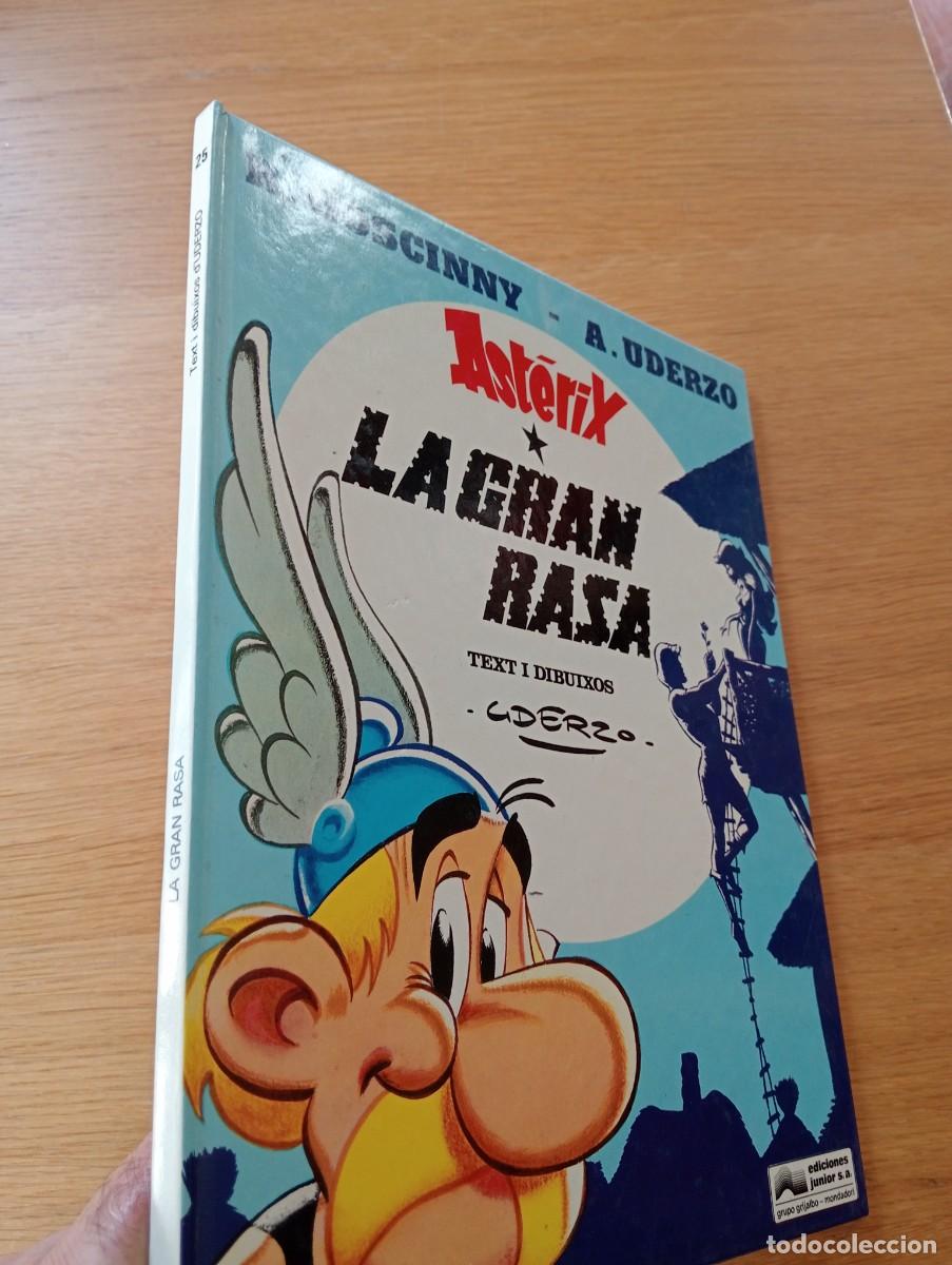 C&oacute;mics: CATAL&Aacute;N. ASTERIX. LA GRAN RASA. CARTON&Eacute;. EDICIONES JUNIOR. 1980.