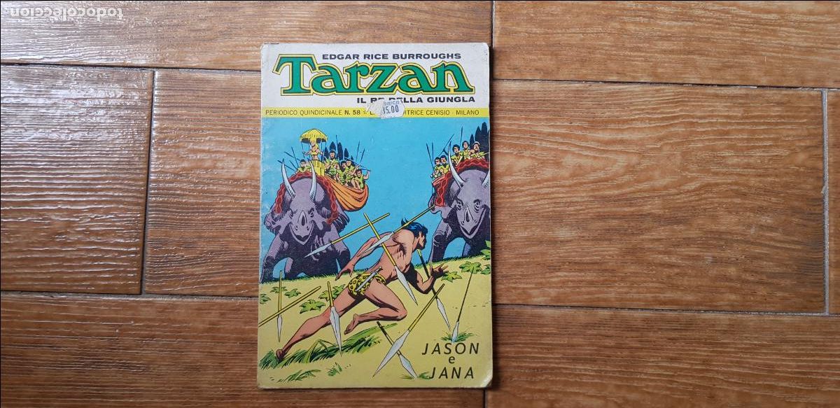 C&oacute;mics: TARZAN N&ordm; 56 EN ITALIANO - Foto 1