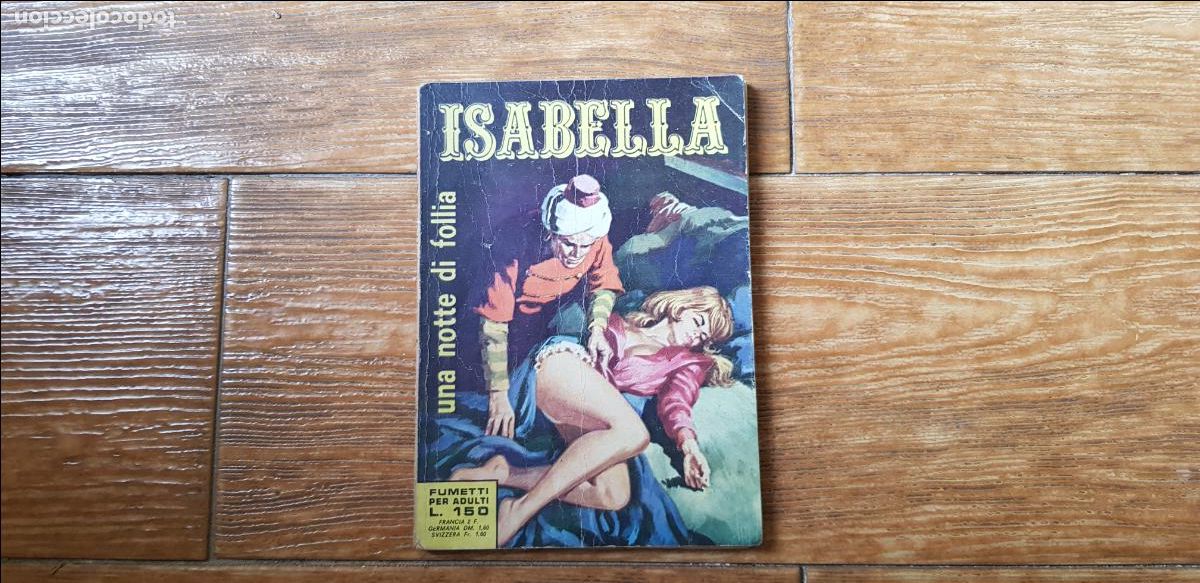 C&oacute;mics: ISABELLA COMIC DE TERROR ADULTOS EN ITALIANO