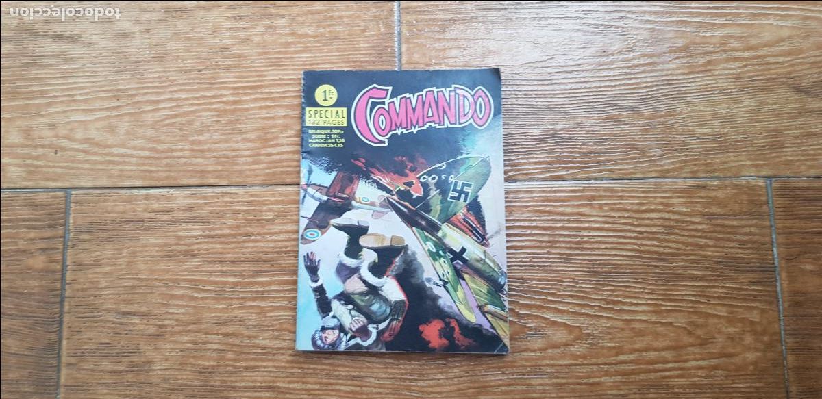 C&oacute;mics: COMMANDO COMIC BELICO EN FRANCES - Foto 1