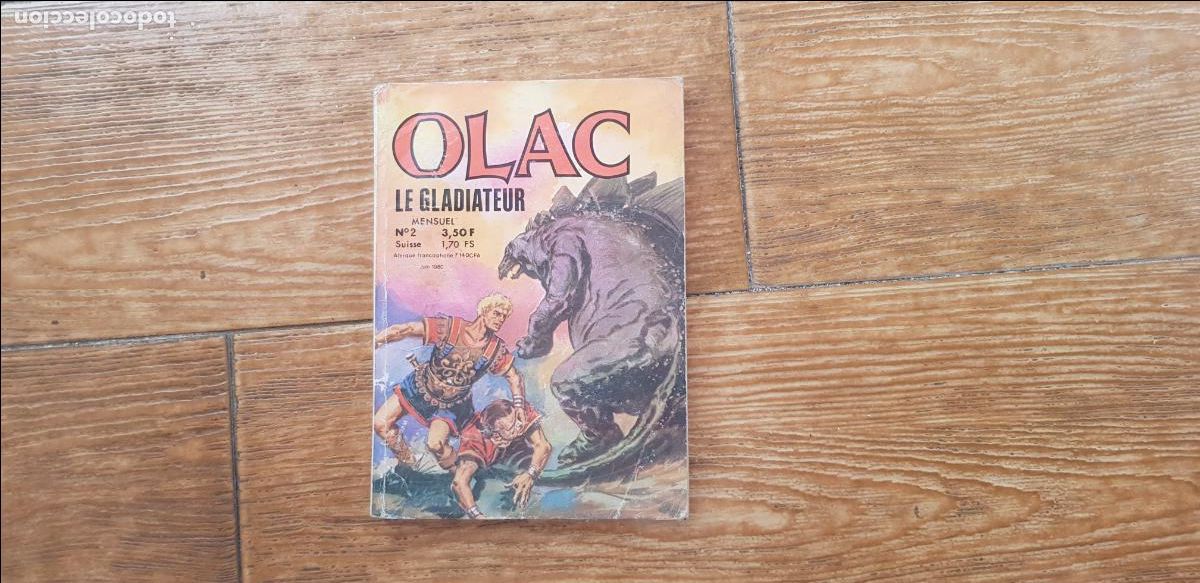 C&oacute;mics: OLAC LE GLADIATEUR N&ordm; 2 EN FRANCES
