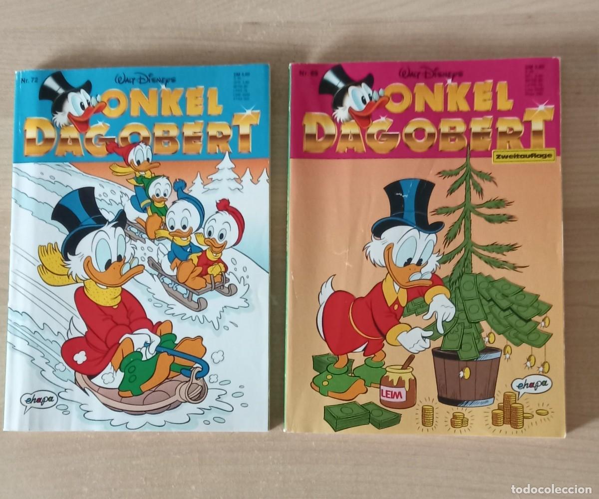 C&oacute;mics: ONKEL DAGOBERT. n&ordm; 69 - 72.. walt disneys.. ehapa. 1992 - 1993