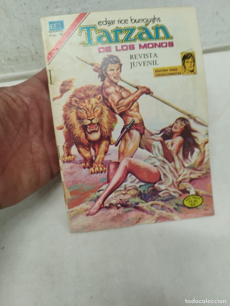 C&oacute;mics: Comic Tarz&aacute;n de los Monos publicado por la Editorial Novaro en M&eacute;xico.Serie aguila.