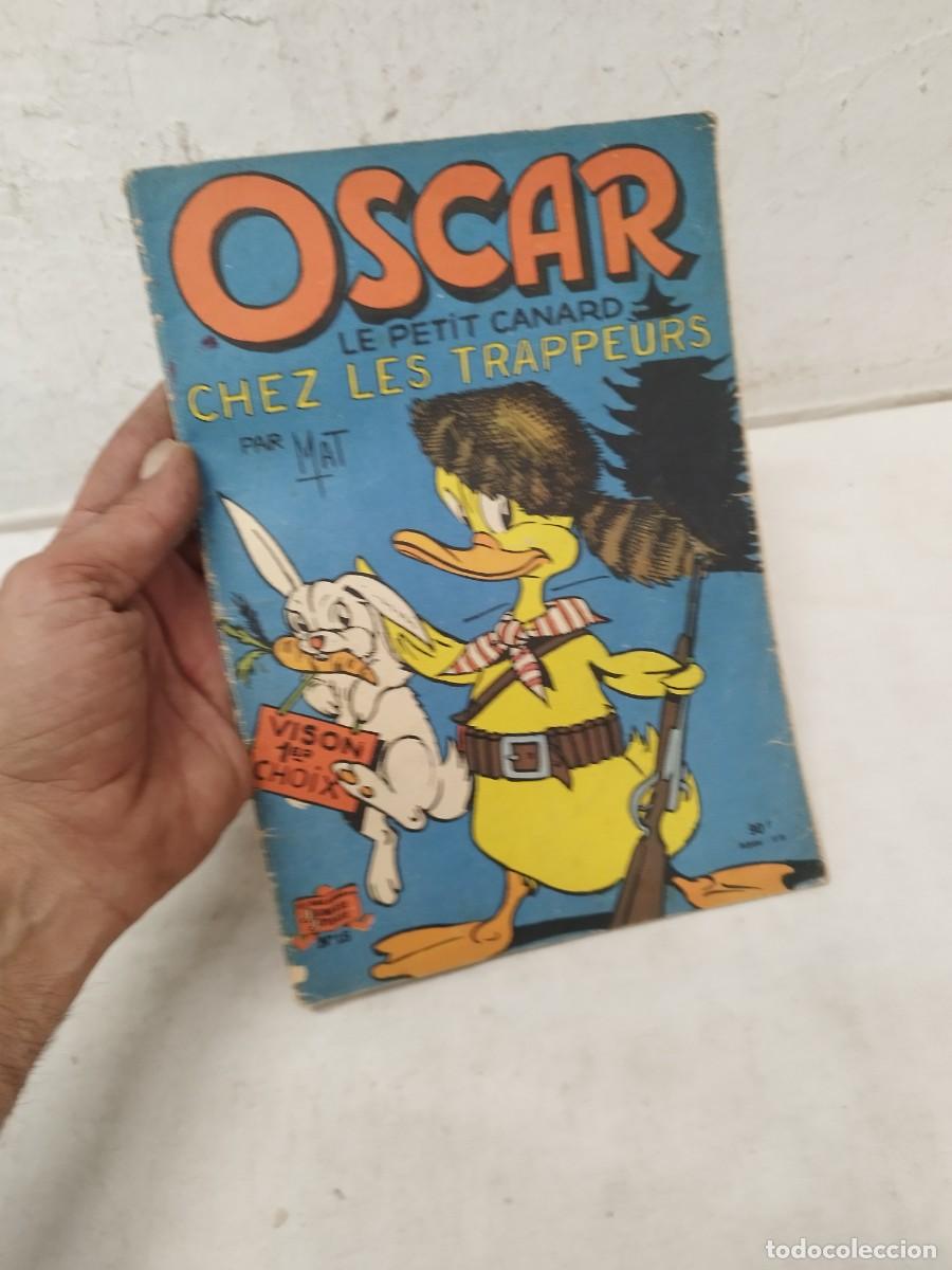 C&oacute;mics: Comic Oscar le petit canard chez les trappeurs N&ordm; 15, creado por el autor franc&eacute;s Mat Marcel Turlin.