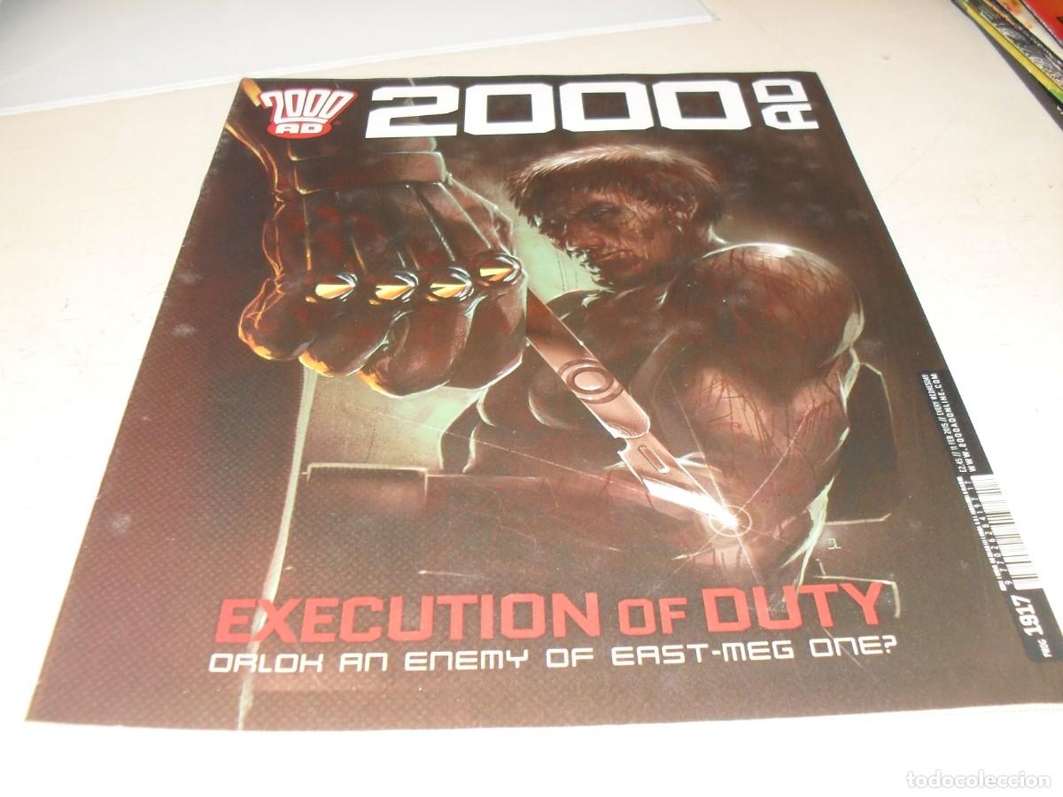 C&oacute;mics: (EN INGLES)2000 AD,DEL 11/02/2015,CON EL JUEZ DREDD,SON DE IPC - Foto 1
