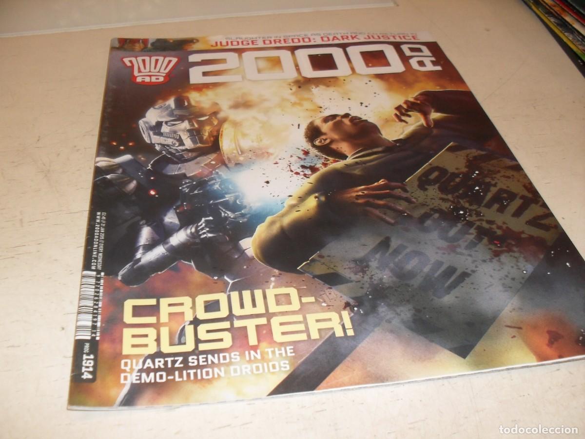 C&oacute;mics: (EN INGLES)2000 AD,DEL 21/01/2015,CON EL JUEZ DREDD,SON DE IPC - Foto 1