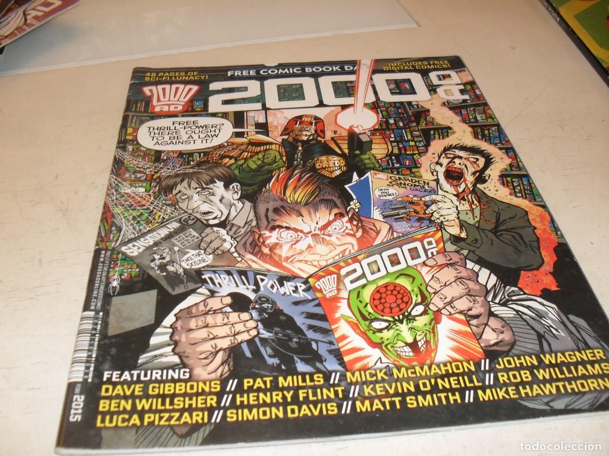 C&oacute;mics: (EN INGLES)2000 AD FREE COMIC BOOK DAY,CON 52 PAGINAS,DEL 2015,CON EL JUEZ DREDD,SON DE IPC