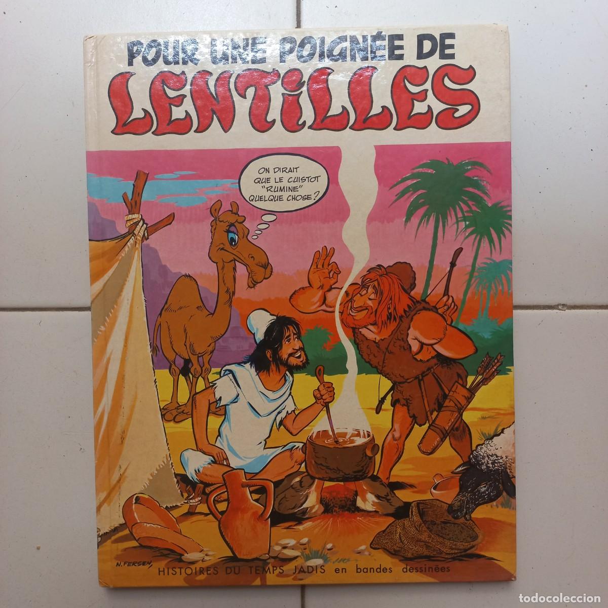 C&oacute;mics: Pour une poign&eacute;e de lentilles. Esau et Jacob. Histoires du temps jadis. Norbert Fersen. 1975