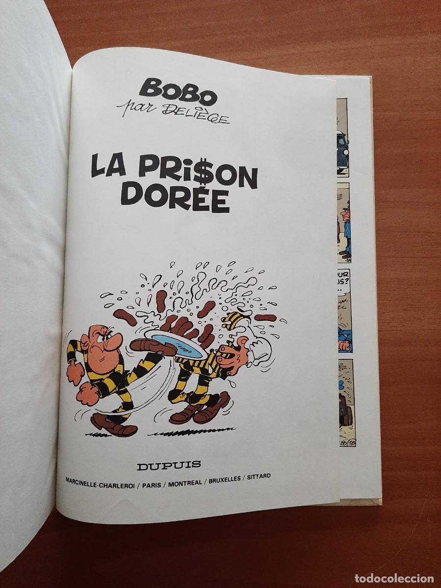 C&oacute;mics: BOBO N&ordm;7. LA PRISON DOR&Eacute;E - DELI&Egrave;GE - DUPUIS - EN FRANC&Eacute;S - Foto 4
