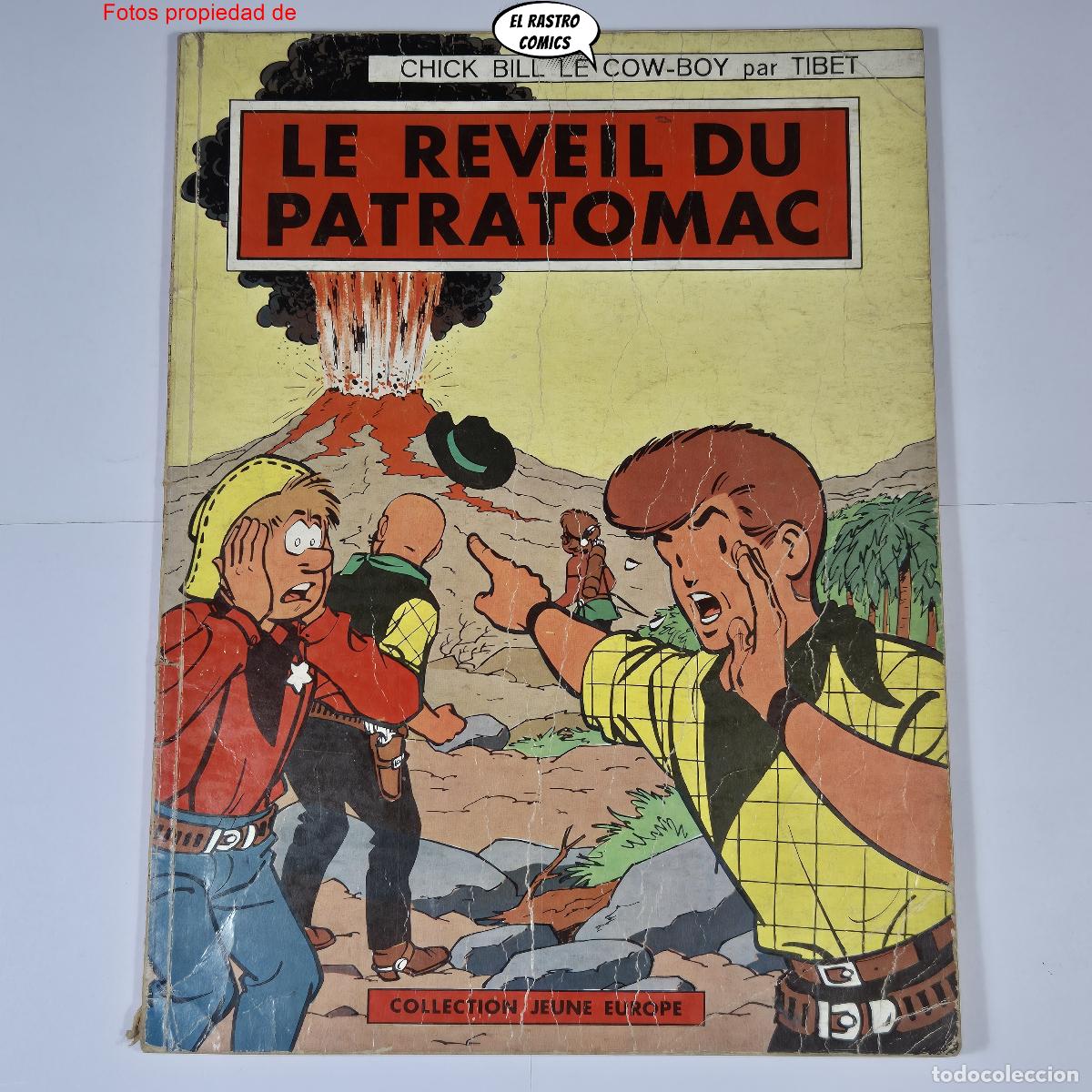 C&oacute;mics: Les aventures de Chick Bill, Le revell du Patratomac, Tibet, Editions du Lombard 1966, franc&eacute;s