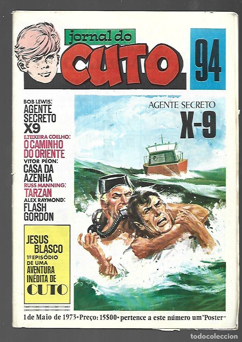 C&oacute;mics: Jornal do Cuto, 94, 1973, Lopes De Sousa, portugues, buen estado. Caja DA