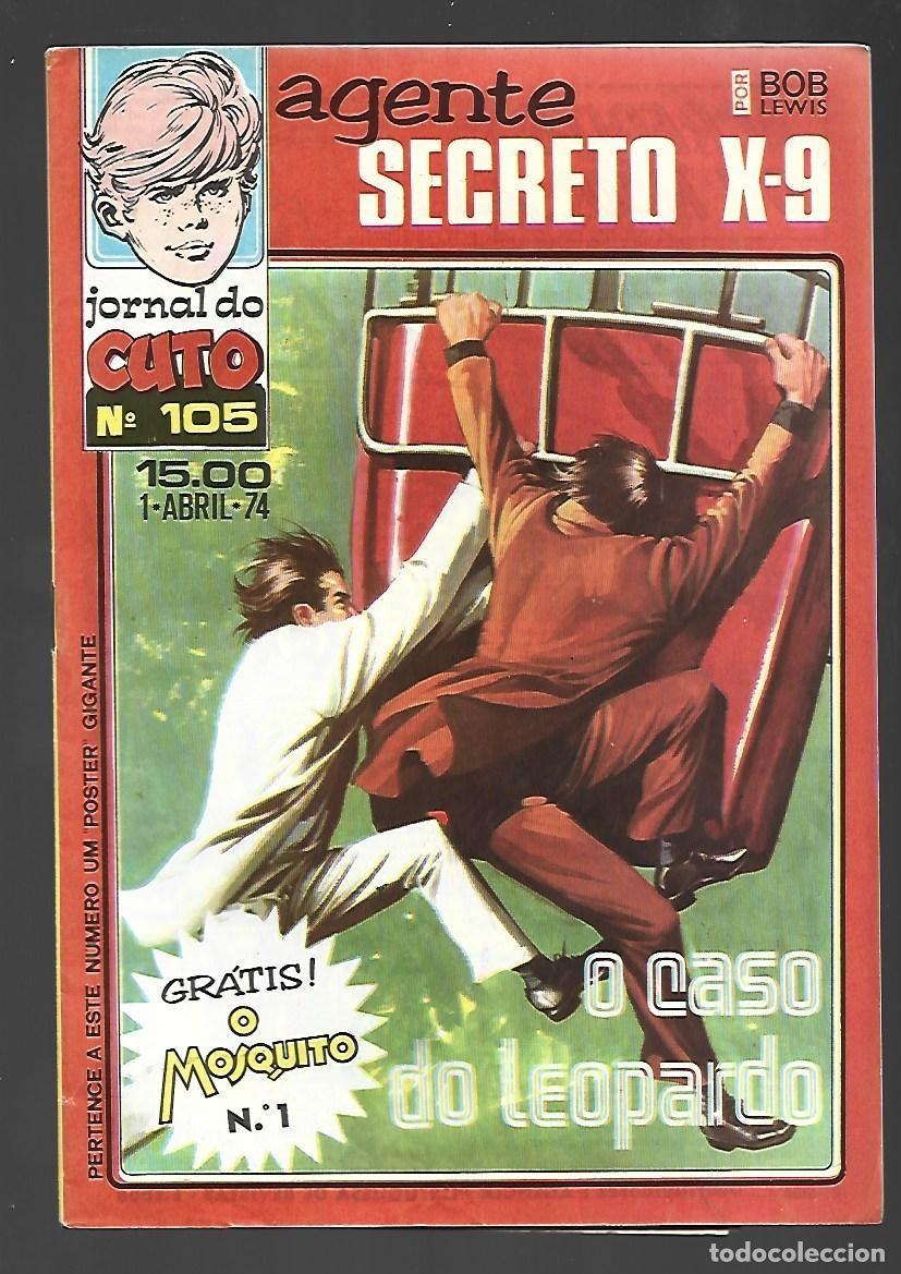 C&oacute;mics: Jornal do Cuto, 105, 1974, Lopes De Sousa, portugues, muy buen estado, con revista. Caja DA