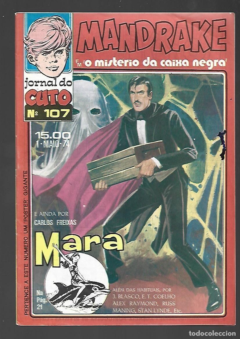 C&oacute;mics: Jornal do Cuto, 107, 1974, Lopes De Sousa, portugues, muy buen estado. Caja DA