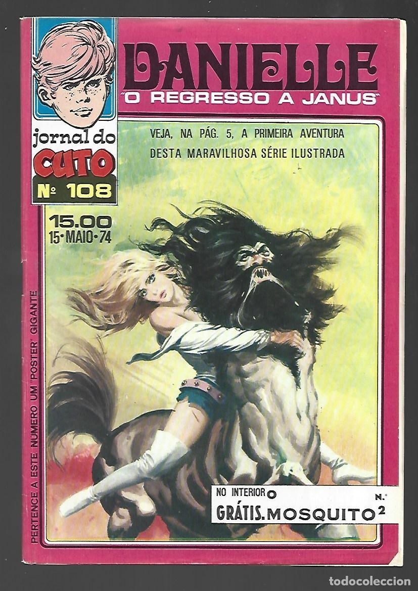 C&oacute;mics: Jornal do Cuto, 108, 1974, Lopes De Sousa, portugues, muy buen estado, con revista. Caja DA