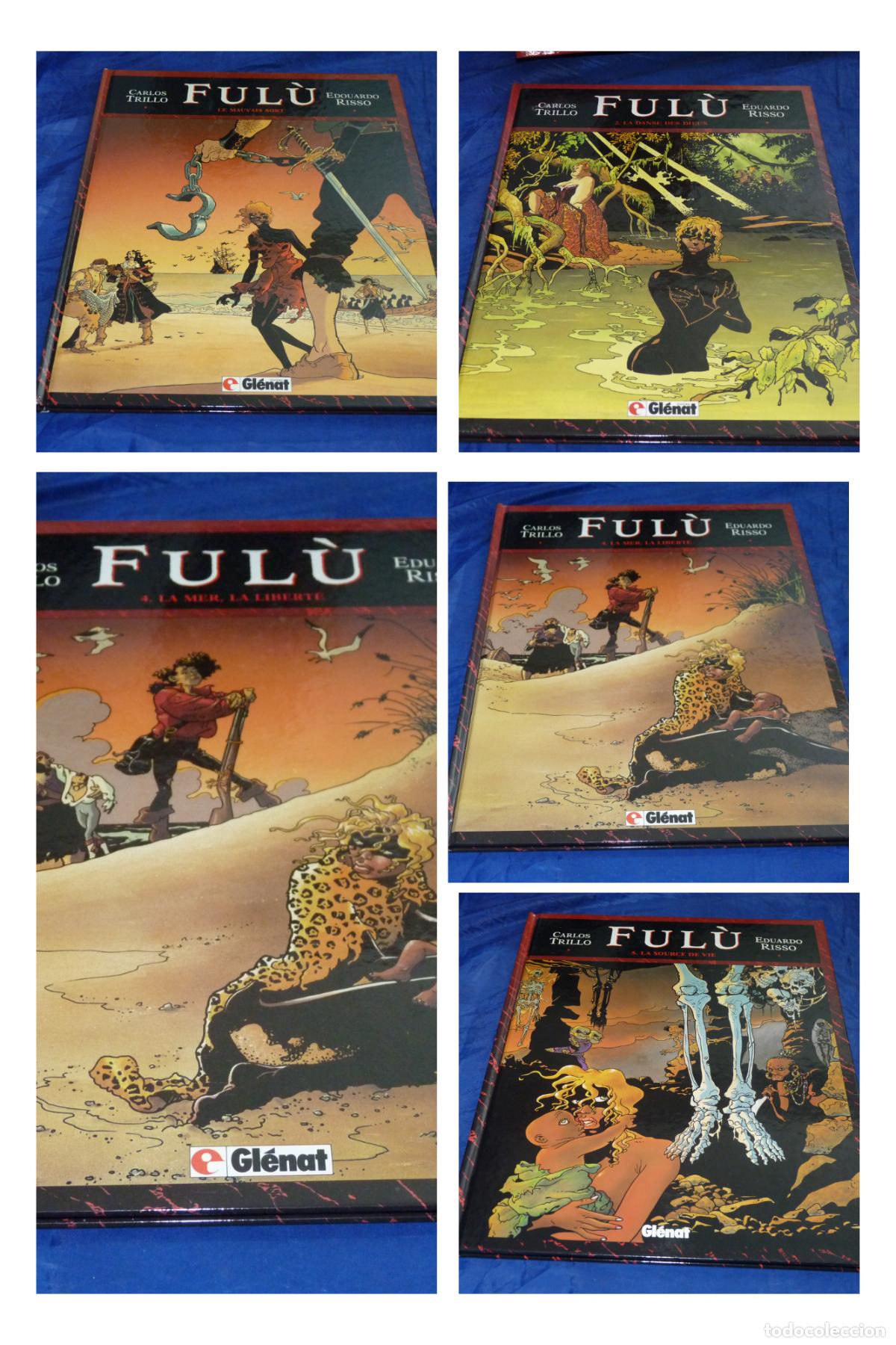 C&oacute;mics: Fulu glenat completa 5 tomos EN FRANCES muy buen estado CPB